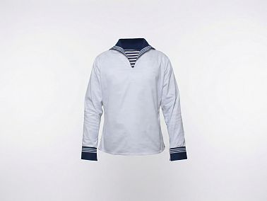 Музейный предмет рассказывает: форменная рубашка матроса (летняя)