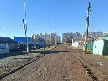 В Копейске строят линию освещения вдоль дороги до посёлка Бажово