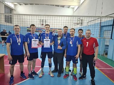 Команда 6‑го пожарно‑спасательного отряда из Копейска заняла второе место на областном чемпионате по волейболу