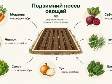 Что посадить под зиму