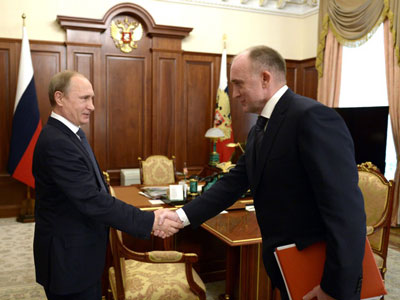 Путин поинтересовался у Дубровского, как обстоят дела в области Путин поинтересовался у Дубровского, как обстоят дела в области