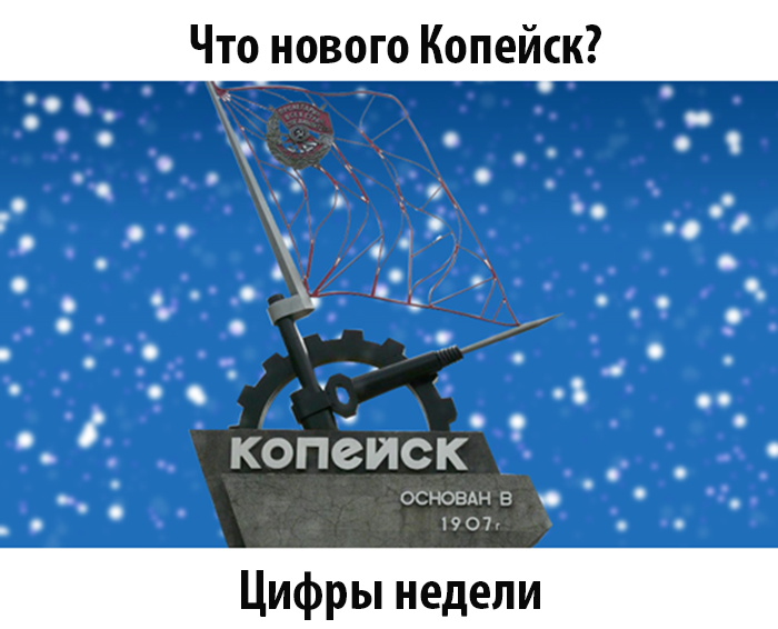 Цифры. Что нового за неделю в Копейске? Цифры. Что нового за неделю в Копейске?