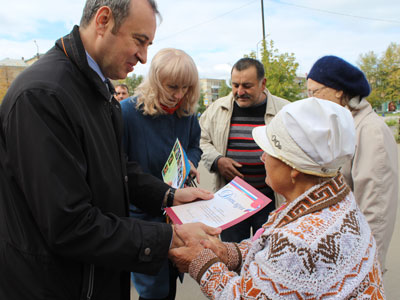 Вячеслав Истомин благодарен копейчанам Вячеслав Истомин благодарен копейчанам