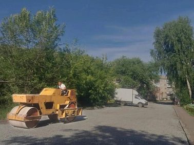В Копейске благоустраивают межквартальные проезды