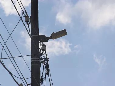 В Копейске продолжают улучшать уличное освещение