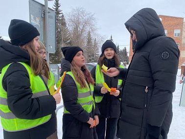 «Родительский патруль» провёл рейд по безопасности детей‑пешеходов в Копейске