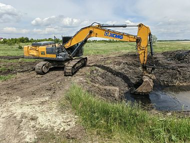 Водопонижение в Копейске: канавы чистят, карьеры осушают